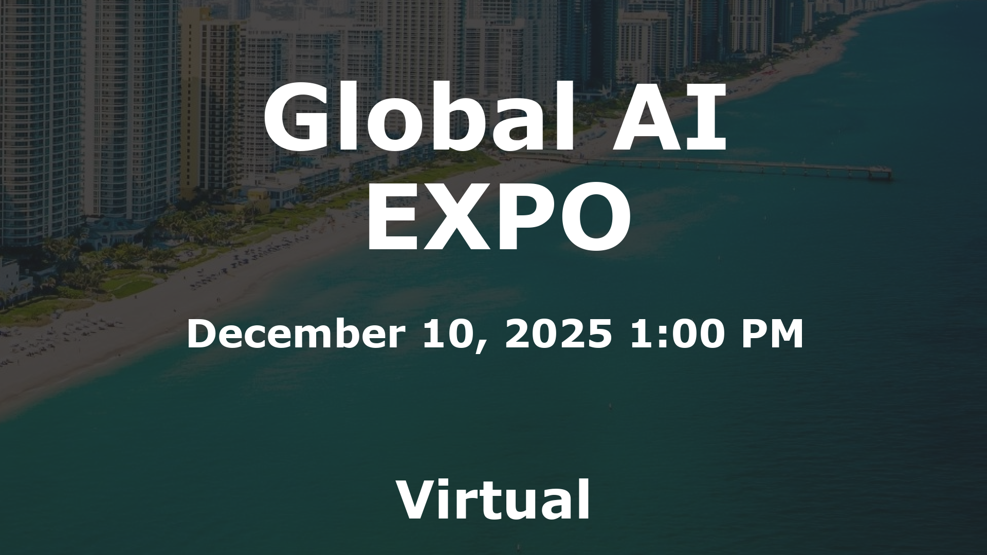 Global AI EXPO event image